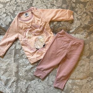 Sweet Dreams Kids Leggings Set - Pink
